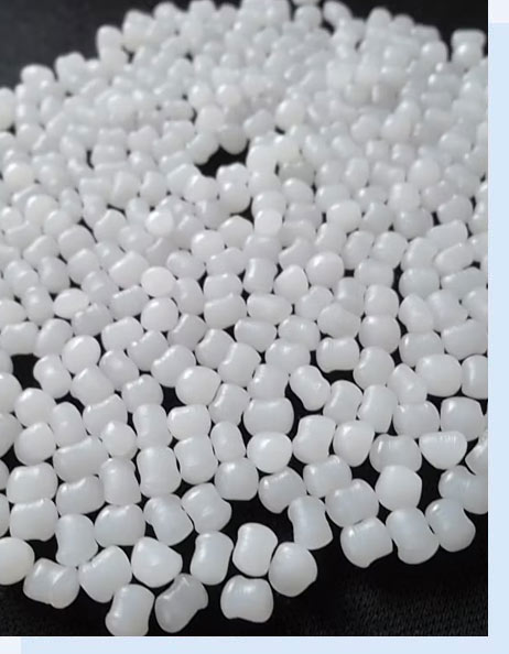 Recycled Polypropylene rPP High Impact White