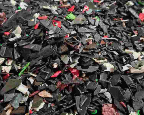 Automotive Waste - rPPCP Multi Color Painted